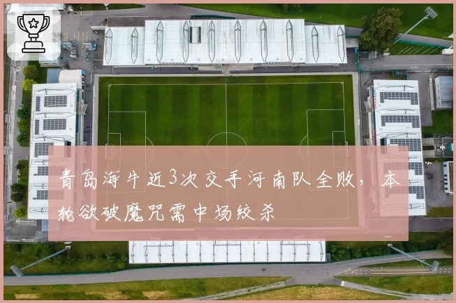青岛海牛近3次交手河南队全败，本轮欲破魔咒需中场绞杀