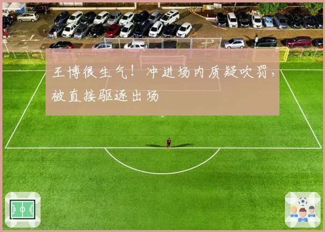 王博很生气!冲进场内质疑吹罚,被直接驱逐出场